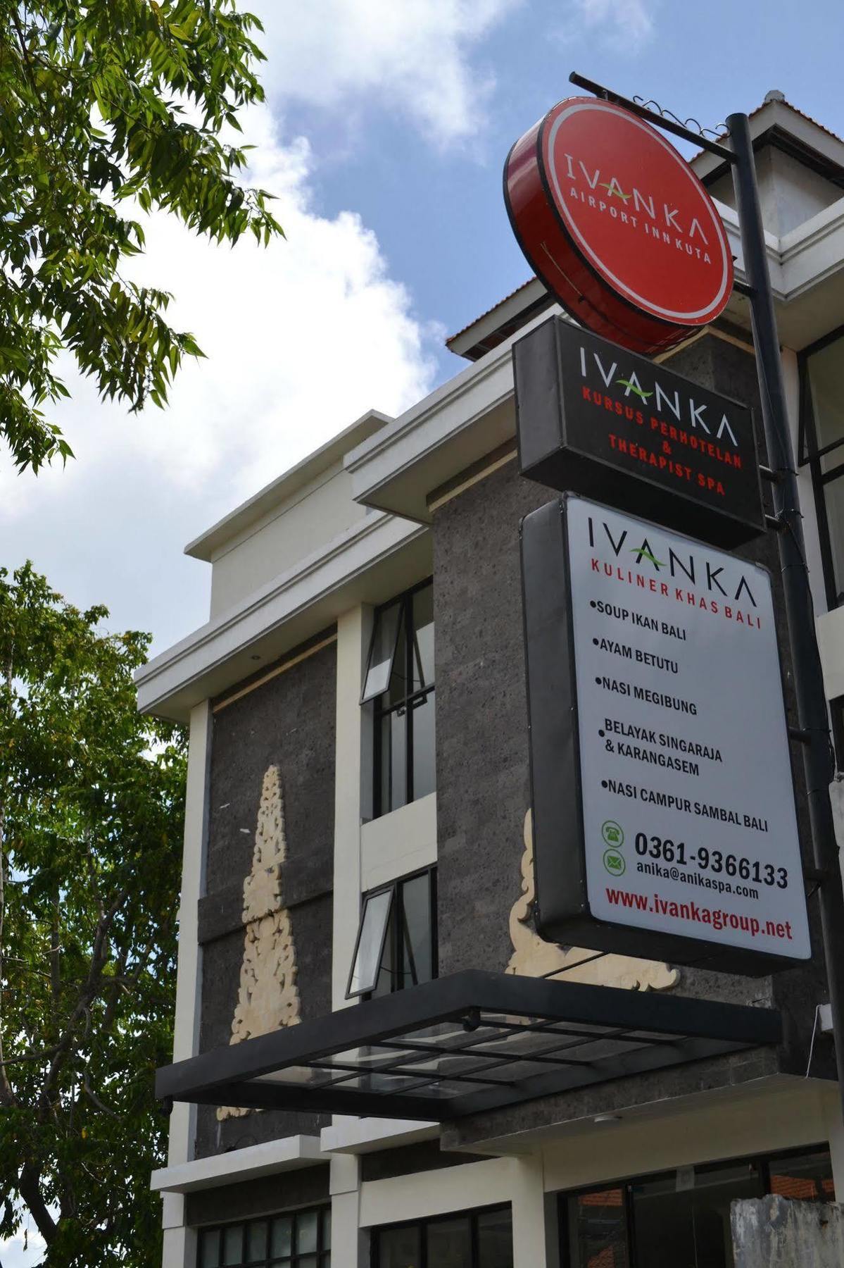 Ivanka Airport Inn Kuta Lombok Exterior foto